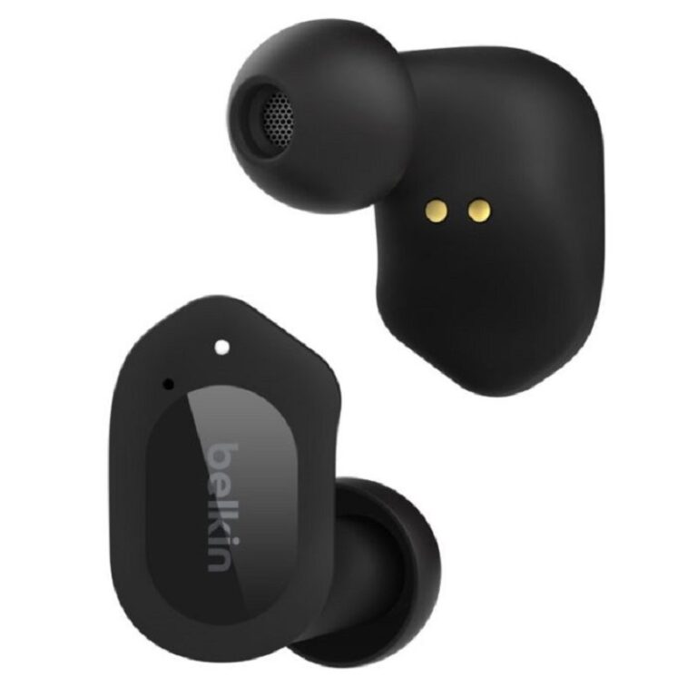 Écouteurs Sans Fil Belkin Soundform Play True Bluetooth – Noir – AUC005BTBK Tunisie