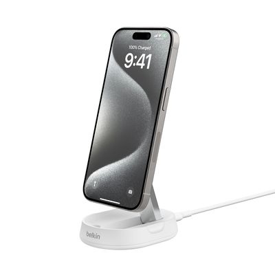 Support De Recharge Belkin Boostcharge Pro Qi2 Et Pliable 15 W -Blanc -wia008btwh Tunisie