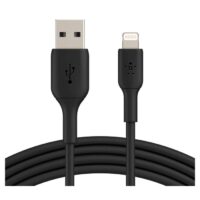 2 Pack Câbles De Charge BELKIN BOOST Charge USB-A Vers Lightning 1M – Noir – CAA001BT1MBK-2PACK Tunisie
