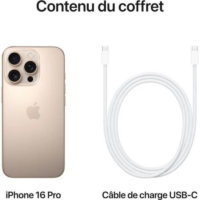 iPhone 16 Pro 128Go – Gold- MYNF3ZD/A Tunisie