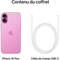 iPhone 16 256Go Rose- MYEG3ZD/A Tunisie