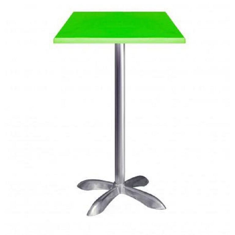 Table Pizzeria 70×70 Cm Werzalit Socle 4 Branche Aluminium Sotufab – TPIZ032 Tunisie