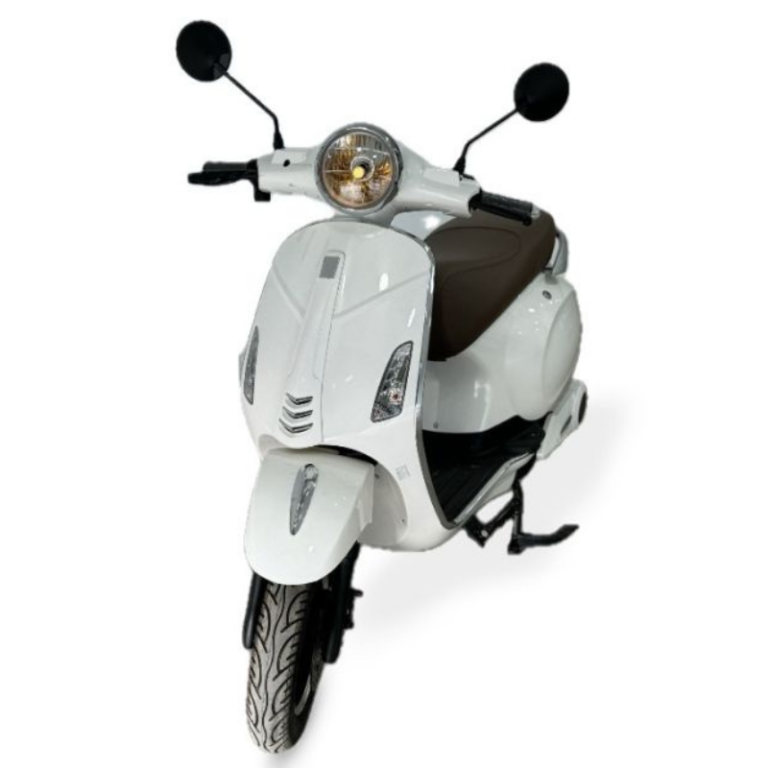 Scooter Électrique Wolf Vero 1000 Watts – Blanc Tunisie