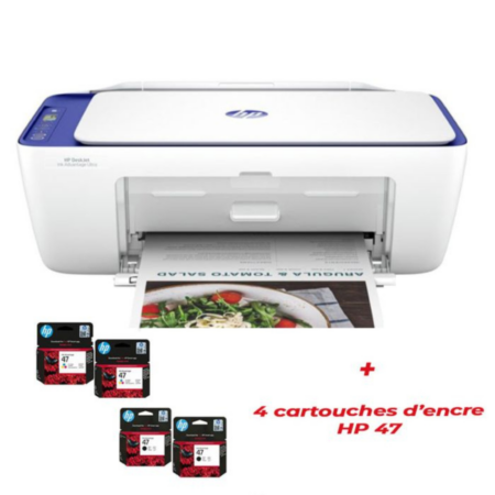 Imprimante Multifonction Jet D’encre HP DeskJet Ink Advantage Ultra 4927- Blanc – 6W7G3B Tunisie