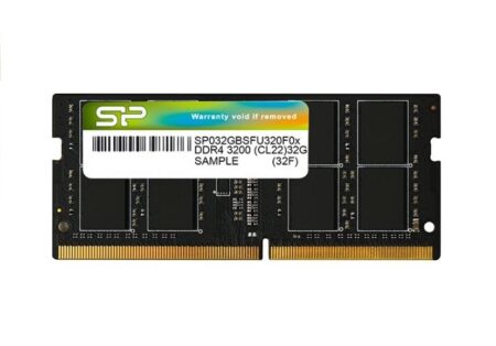 Barrette Mémoire Silicon Power 32 GB DDR4 3200 MHZ CL22 – SP032GBSFU320X02 Tunisie