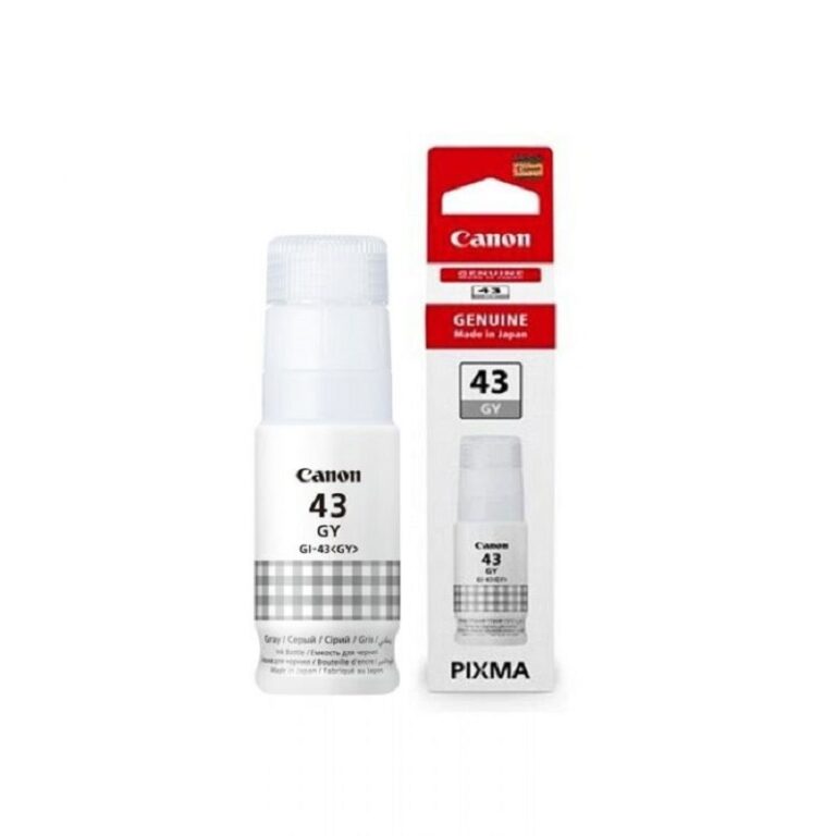 Bouteille D’encre Original CANON GI 43 GY – Gris (GI-43GY) Tunisie