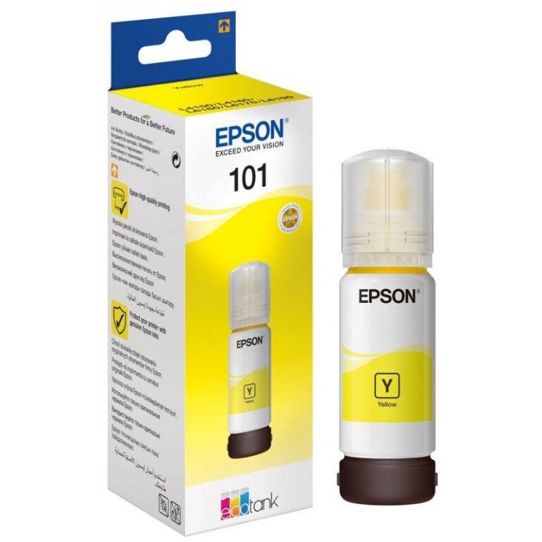Bouteille D’encre Original Epson Ecotank 101 – Jaune Tunisie