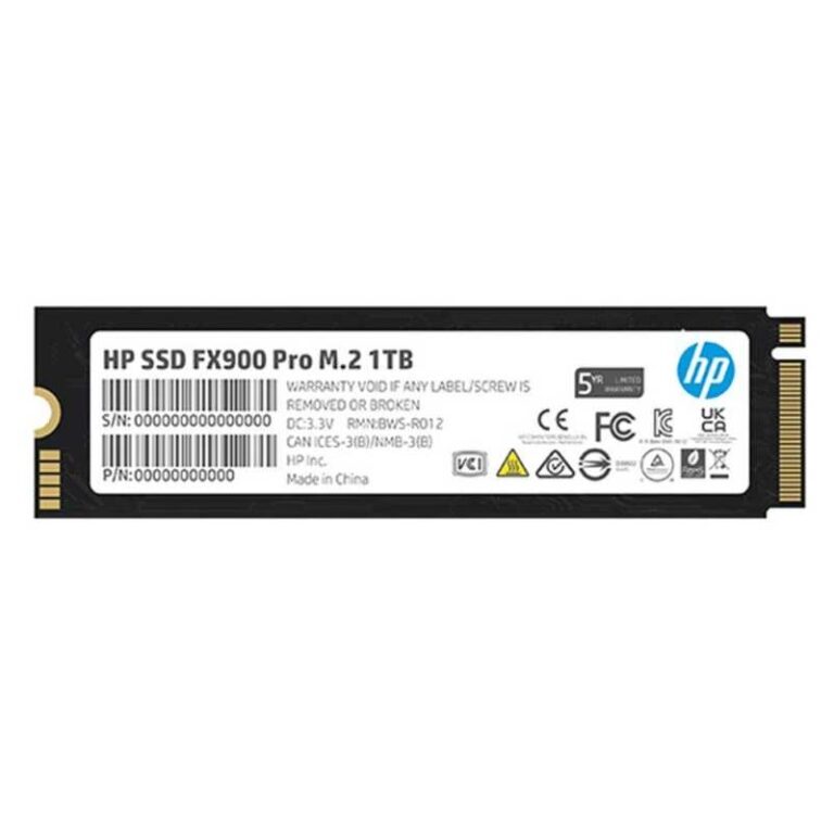 Disque Dur Interne HP FX900 Pro M.2 1 To PCIe4.0x4 NVMe 1.4 Tunisie