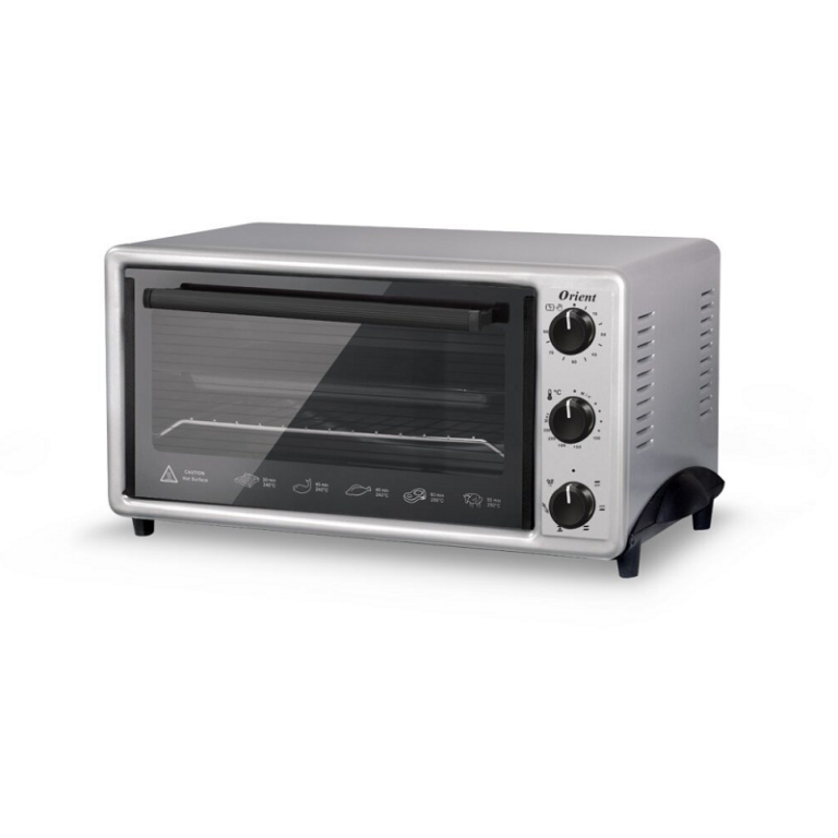 Mini Four Électrique Turbo + Rôtisserie Orient OMF-45L-TRS 45 L Silver Tunisie
