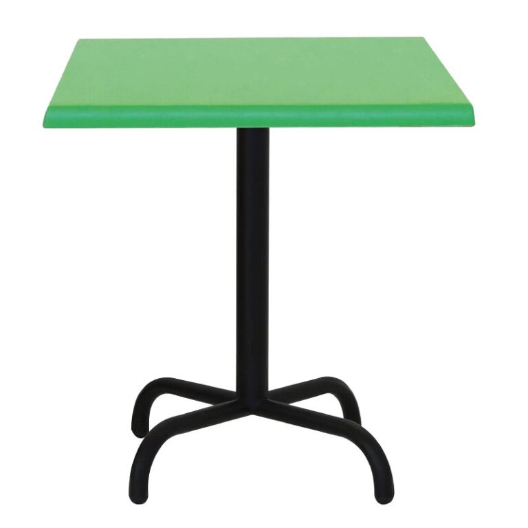Table Bistrot 70×70 Wz Socle Métallique En Tube Rond – Pistache – TBIS093 Tunisie