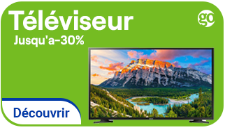 Vente téléviseur en Tunisie - Carthago Informatique