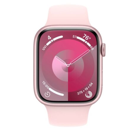 Montre connectée Apple Séries 9 Gps 41mm – Boitier Aluminium Rose S/m -MR943LL-A Tunisie