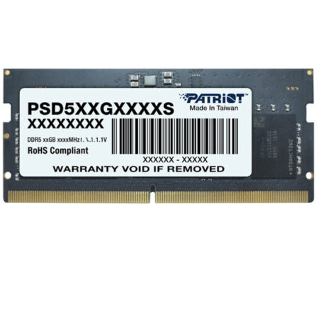 Barrette Mémoire Patriot Signature 32 Go Ddr5 5600 Mhz So-dimm – PSD532G56002S Tunisie