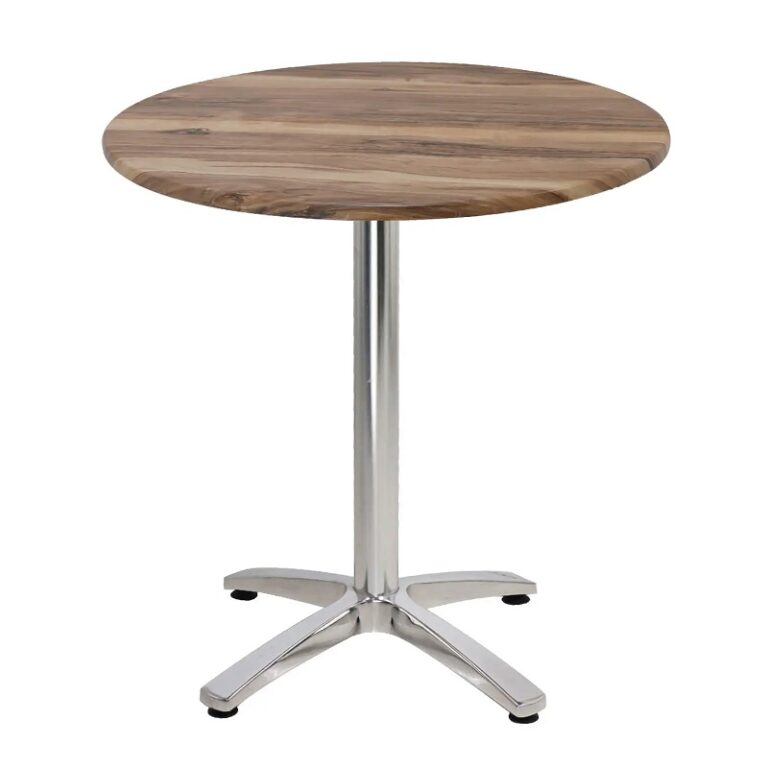 Table Bistrot D70 Cm Werzalit Socle Allum 4 Branches Sotufab – TBIS028 Tunisie