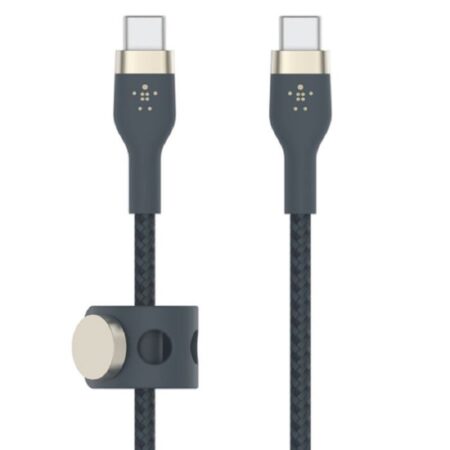 Cable De Charge Belkin Boost Charge Pro Flex USB-C Vers USB-C – Bleu  -CAB011BT1MBL Tunisie