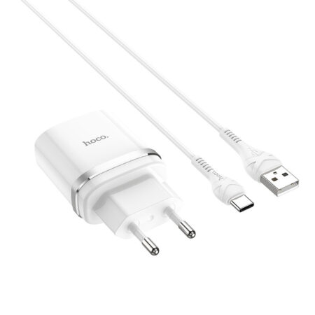 Chargeur Micro USB Hoco C12Q Smart 18W – Blanc – CQ12-MICRO-WH Tunisie