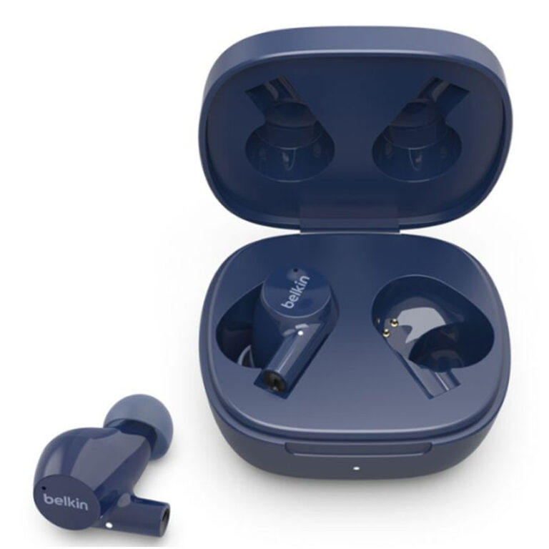 Écouteurs Sans Fil Belkin Soundform Rise True – Bleu- AUC004BTBl Tunisie