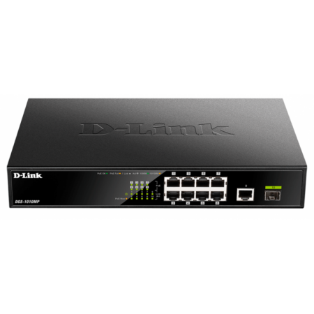 Switch D-link 8 Ports Gigabit 10/100/1000 / Poe 1sfp / 1 Gigabit DGS-1010MP Tunisie