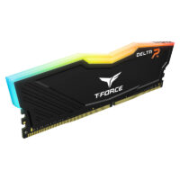 Barrette Mémoire TeamGroup T-FORCE DELTA R BLACK RGB 16 GO (2x 8 Go) 3200 Mhz – TF3D416G3200HC16FDC01 Tunisie