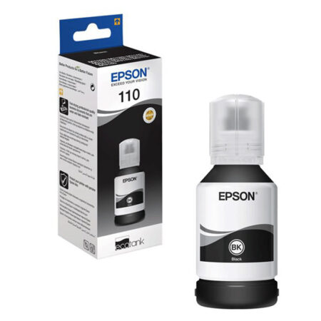 Bouteille D’encre Original Epson Ecotank 110 – Noir Tunisie