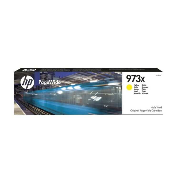Cartouche Original Hp 973x Pagewide Jaune–F6T83AE Tunisie