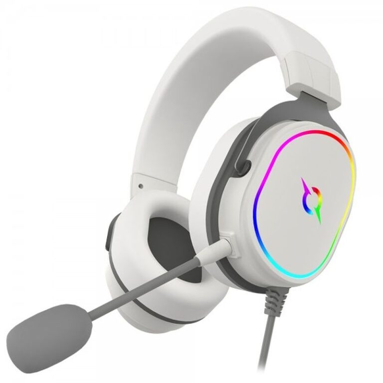 Casque Filaire Gamer AQIRYS ALTAIR – Blanc Tunisie