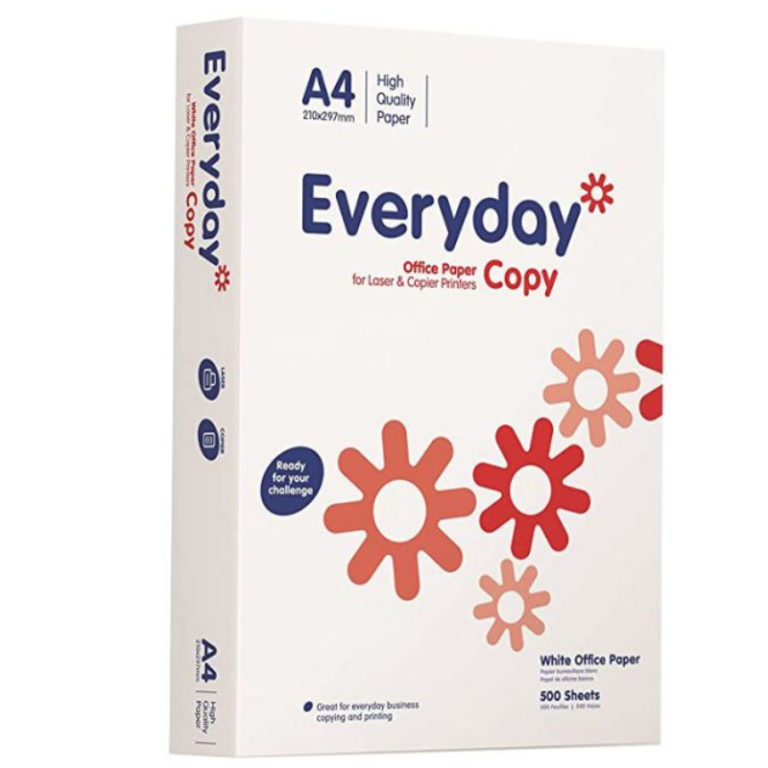 Rame Papier A4 Everyday 70g/m² 500 Feuilles – Blanc – RPV70 Tunisie