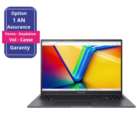 Pc Portable Gamer Asus Vivobook 16X I5 12è Gén 8 Go 512 Go SSD RTX2050 4Go – Noir- S3605ZF-N1342W Tunisie