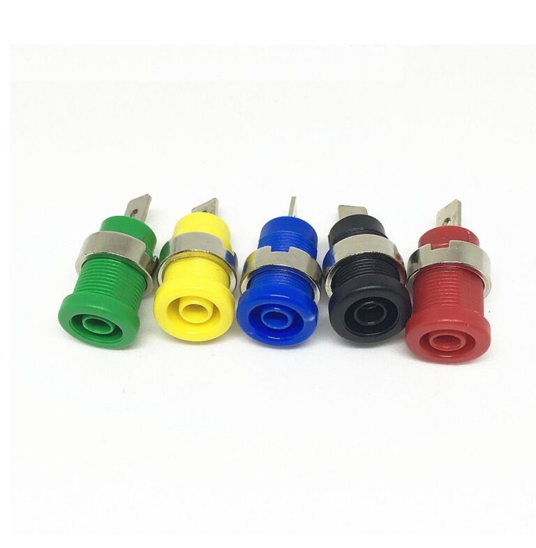Fiche Banane 4 mm Femelle sécurisée Tunisie