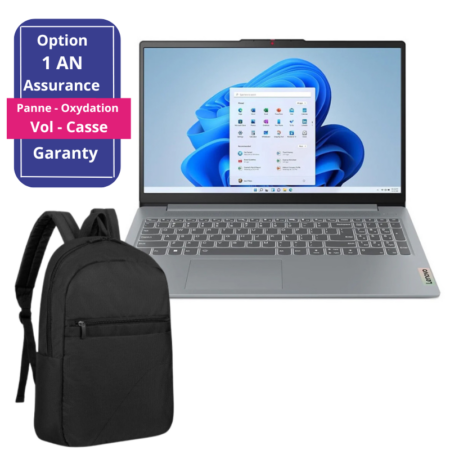 Pc Portable Lenovo Ideapad Slim 3 15IRH8 I5 13è Gén 16go 512go Ssd- Gris – 83EM00GMFG Tunisie