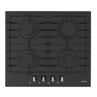 Plaque de Cuisson Focus F.404B 4 Feux 60 cm Noir Tunisie