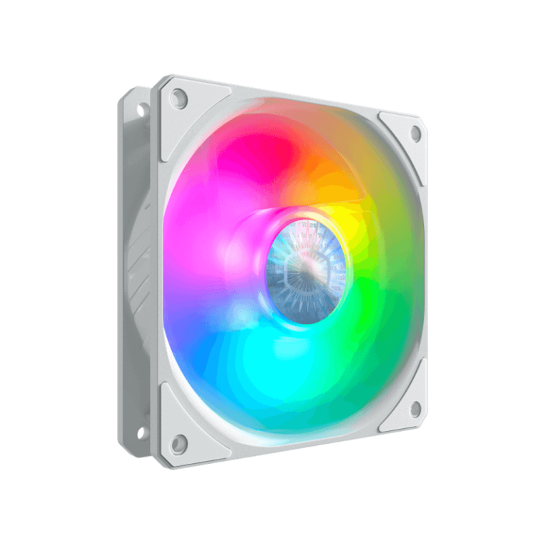 Ventilateur Cooler Master Sickleflow 120 ARGB White Edition Tunisie