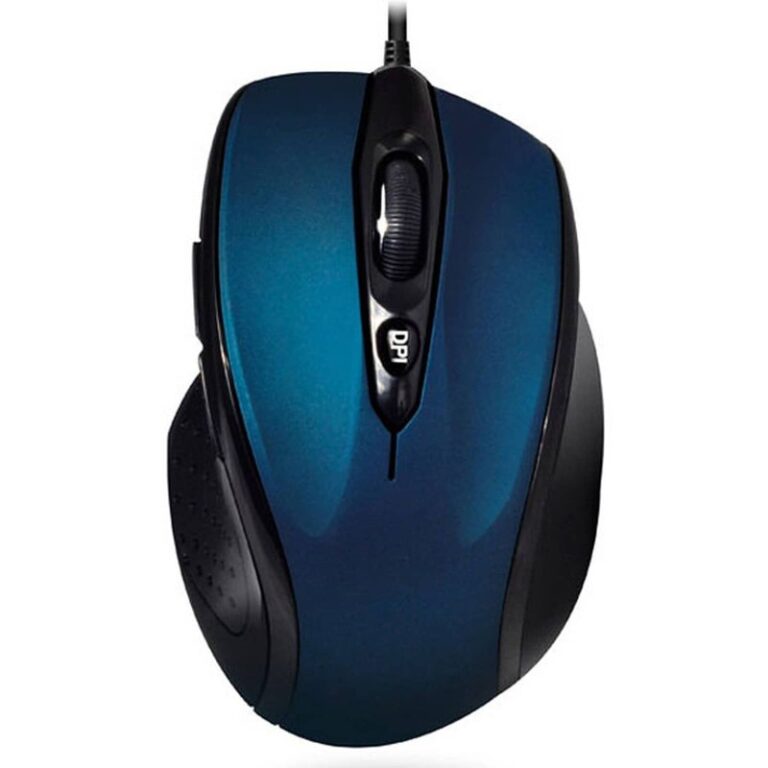 Souris Optique Filaire Advance 6D – Bleu – S-6D-BL Tunisie