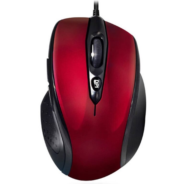 Souris Optique Filaire Advance 6D – Rouge – S-6D-RD Tunisie