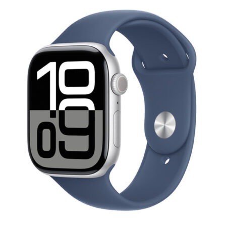 Apple Watch Series 10 GPS 46 Mm Aluminium – Silver – MWWM3QF/A Tunisie