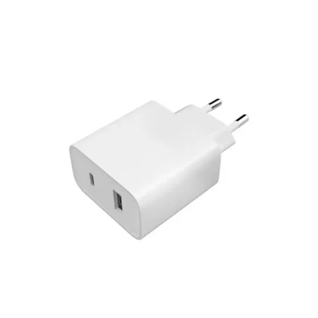 Chargeur de wall Mi 33W (Type-A+Type-C) EU – Blanc – 32427 Tunisie