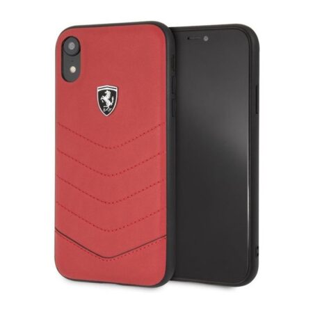 Coque Ferrari en Silicone pour iPhone 6.1 et  XR – Rouge – 43628 Tunisie