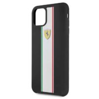 Coque Ferrari en sillicone pour Iphone 11 Pro Max – Noir -46623 Tunisie