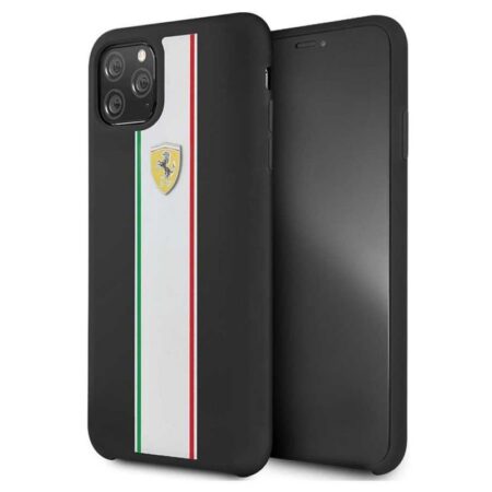 Coque Ferrari en sillicone pour Iphone 11 Pro Max – Noir -46623 Tunisie