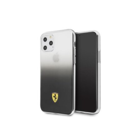 Coque Ferrari Transparent Gradient pour Iphone 11 Pro Max -Gris fonce -46750 Tunisie