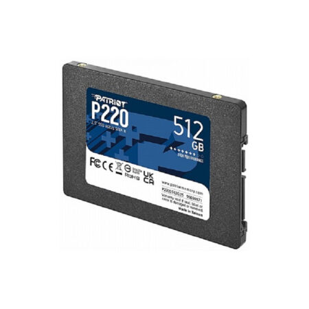 Disque dur interne SSD PATRIOT P220 2.5″ SATA III 512 GO –  P220S512G25 Tunisie