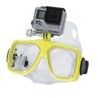 Masque de plongée pour GoPro Hama – Blue & Jaune -04442 Tunisie