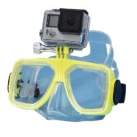 Masque de plongée pour GoPro Hama – Blue & Jaune -04442 Tunisie