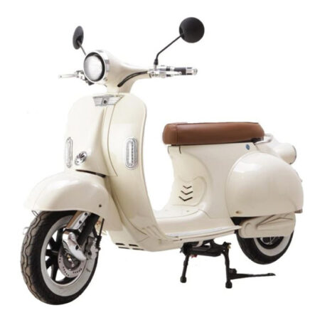 Scooter Électrique E-rider E-classic 1200 Watts – Blanc Tunisie