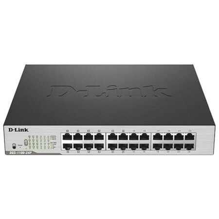 Switch Gigabit Easysmart 24 Ports Poe 10/100/1000 – DGS-1100-24P Tunisie