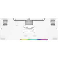 Clavier Filaire Gamer Mécanique AQIRYS ADARA 100% Anti-ghosting RGB – Blanc Tunisie