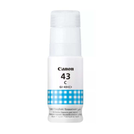 Bouteille D’encre Original CANON GI 43 C – Cyan (GI-43C) Tunisie