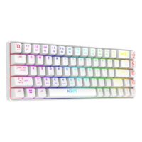 Clavier Gamer Mécanique Aqirys Mira 100% Anti-ghosting Rgb – Blanc Tunisie