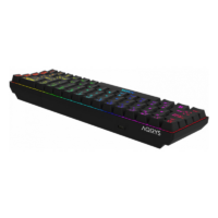 Clavier Gamer Mécanique Aqirys Mira 100% Anti-ghosting Rgb – Noir Tunisie