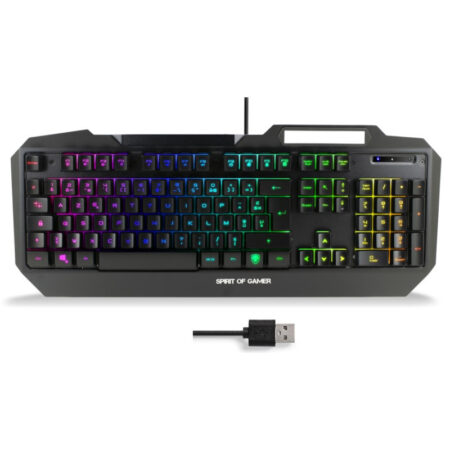 Clavier Spirit Of Gamer Semi Mécanique Led RGB Elite-K40 – CLA-EK40 Tunisie